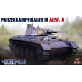 Немецкий танк Panzerkampfwagen III Ausf. A, серии World at War 1:72