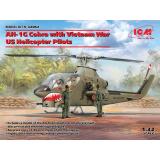 AH-1G Cobra с американскими пилотами (война во Вьетнаме)