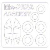Маска для модели самолета Me-262A-1a (Academy) 1:72