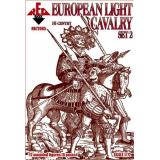 Европейская легкая кавалерия, 16-го века, набор 2 1:72
