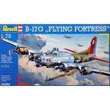 Тяжелый бомбардировщик Боинг B-17 «Летающая крепость» (Flying Fortress) 1:72