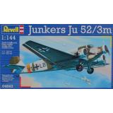 Пассажирский самолет Junkers Ju52/3m 1:144