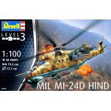 Вертолет Ми-24D "Hind" 1:100