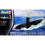 Подводная лодка Dallas (SSN-700) 1:400