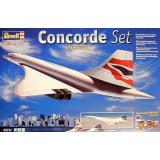Подарочный набор с самолетом Concorde 1:144