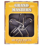 Grand Master Puzzles QUANTUPLETS yellow | Металлическая головоломка