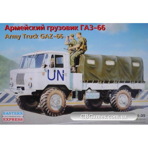 Армейский грузовик ГАЗ-66 (EE35131) Масштаб:  1:35
