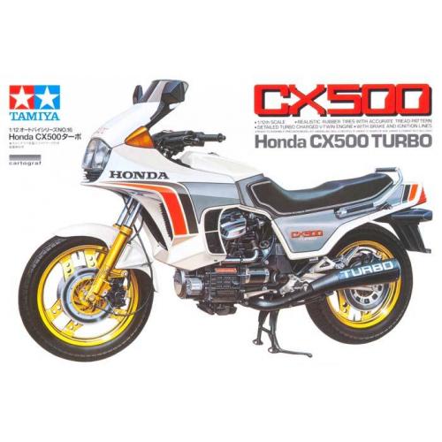 Мотоцикл Honda CX500 Turbo (TAM14016) Масштаб:  1:12