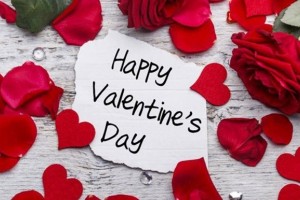 Поздравляем всех влюблённых с днём Святого Валентина!