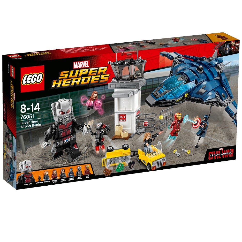 LEGO Super Heroes Сражение в аэропорту 76051